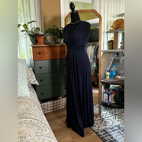 Tart Infinity Navy Blue Sleeveless Maxi Dress - Picture 5 of 13